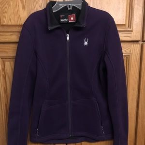 Spyder full zip sweater jacket
